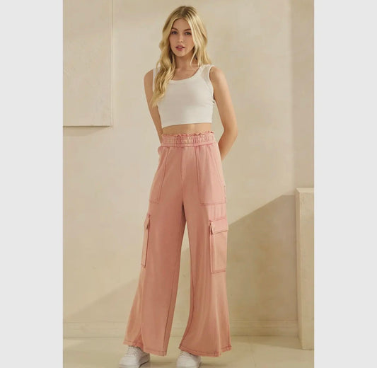 Mineral Wash Utility Pants- 3 Colors