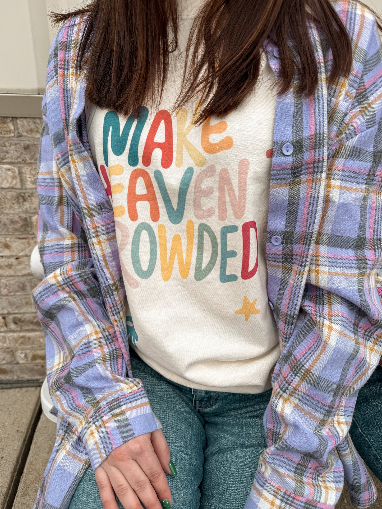 Make Heaven Crowded tee