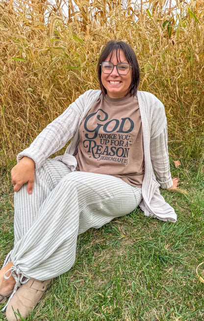 God woke you up for a reason