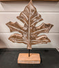 Tall Wooden Leaf