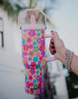 KATYDID Vibrant Floral Tumbler