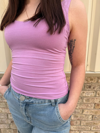 Double layered tank tops-8 colors
