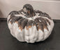 Marble Cake Ceramic Pumpkin 7x7x5