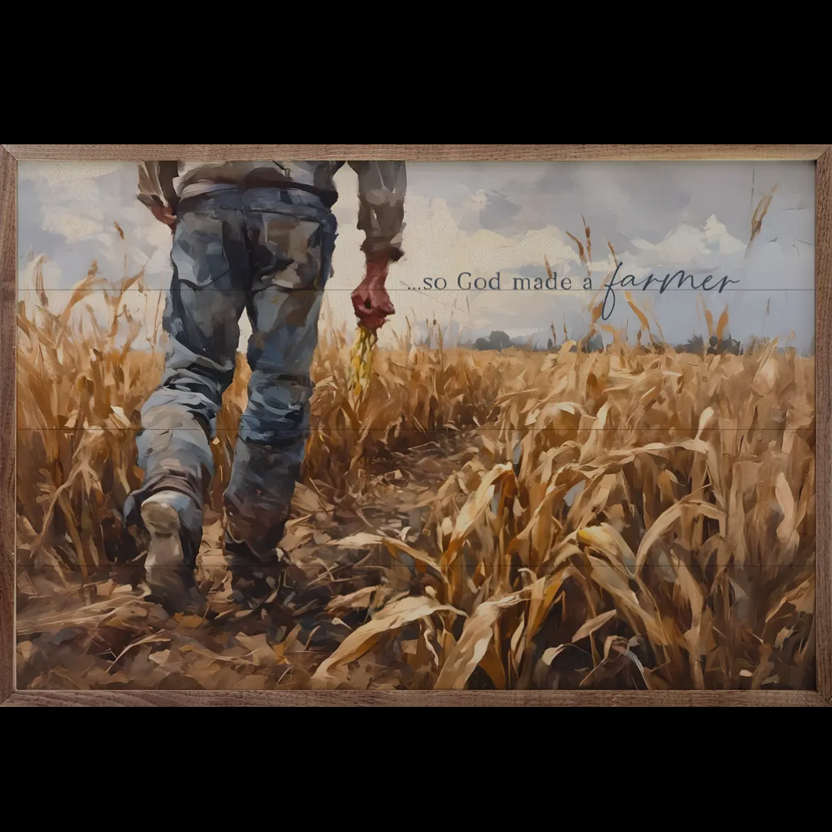 So God made a farmer