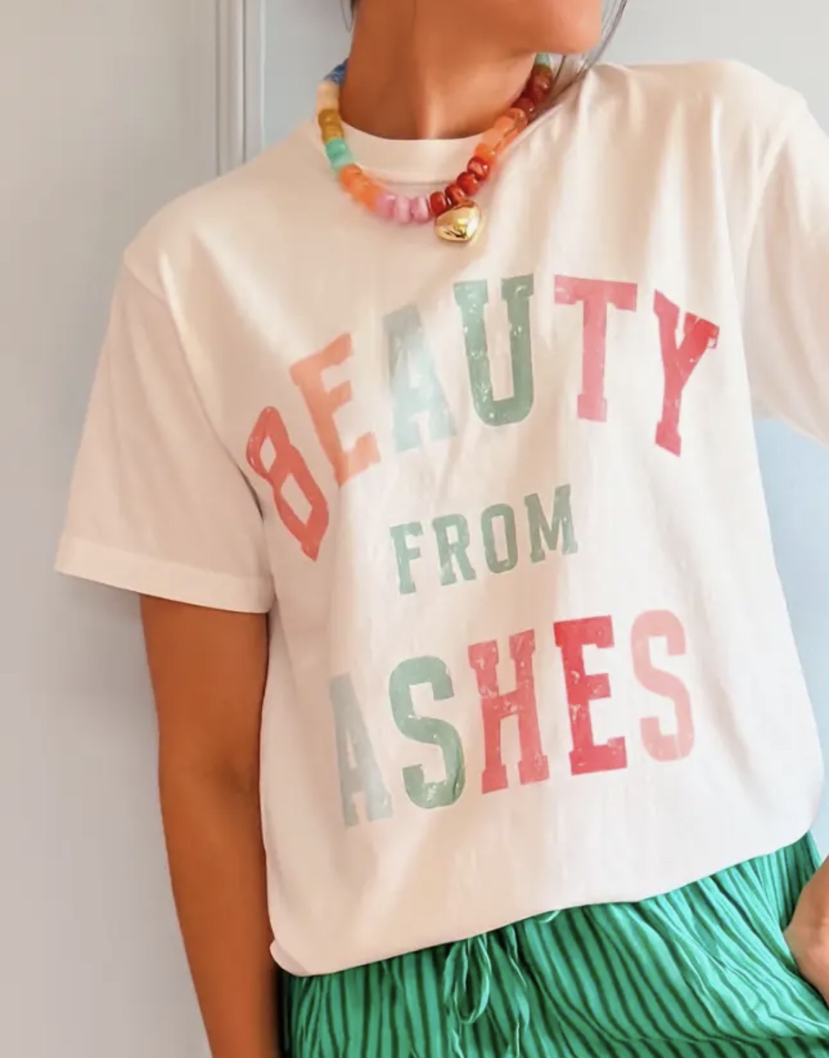 Beauty from ashes tee