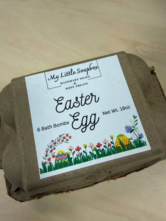 Egg Carton Bath Bombs