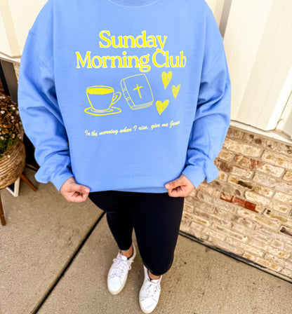 Sunday Morning Club Crewneck