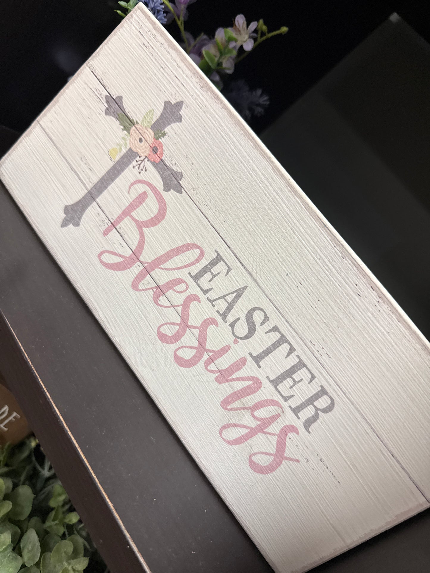 Easter Blessings sign
