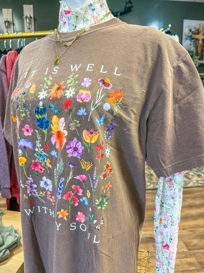 It is well with my soul tee
