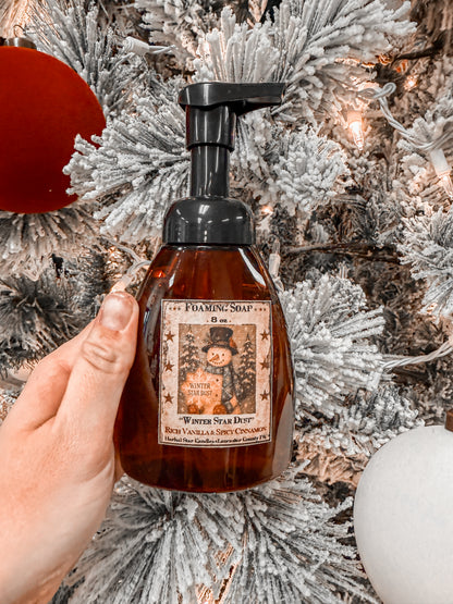 Christmas foaming hand soap