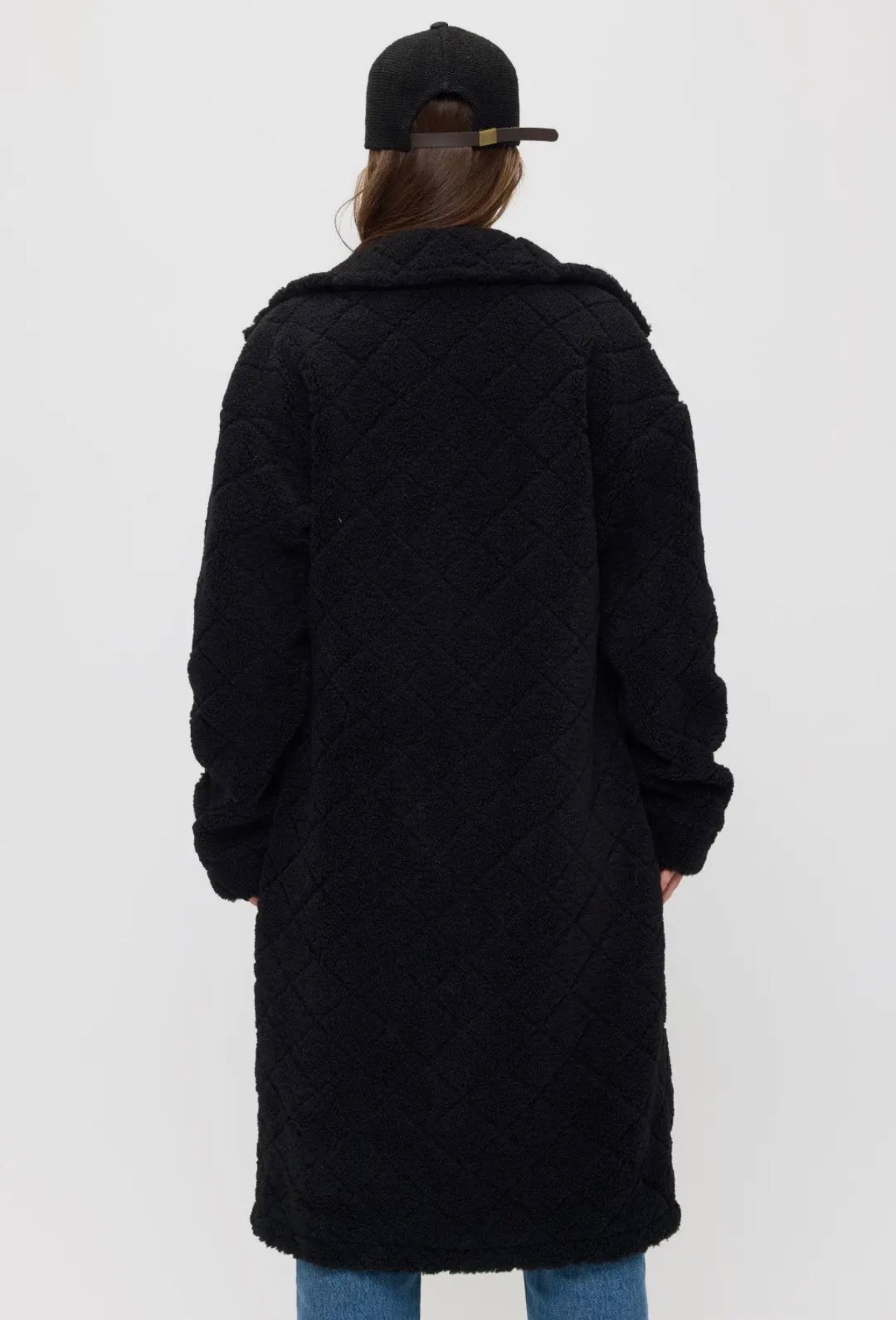 Diamond Sherpa Coat
