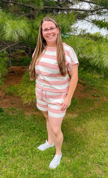Striped set