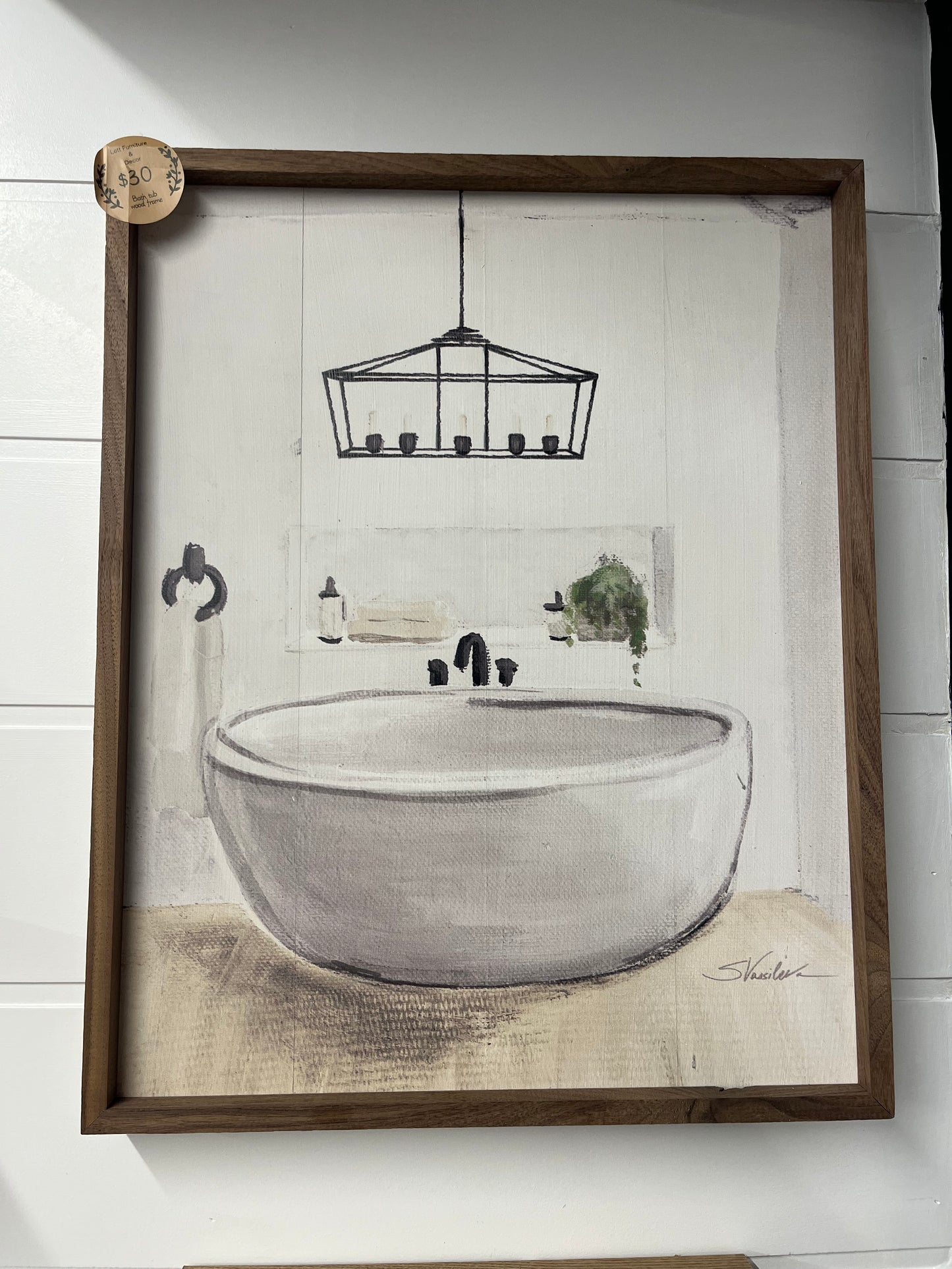 Large Bath Picture