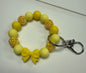 Yellow Bow Keychain