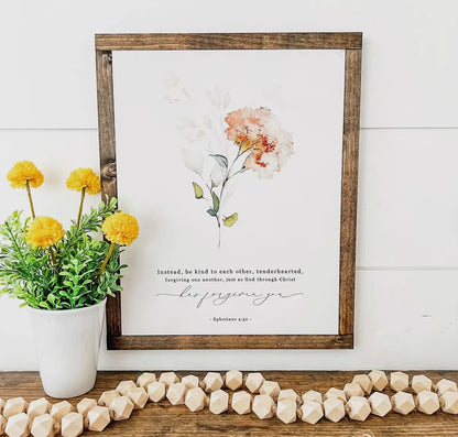 Floral Bible Verse Frames