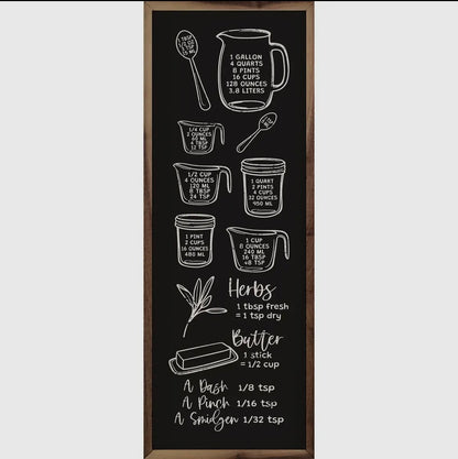 Kitchen Measurements