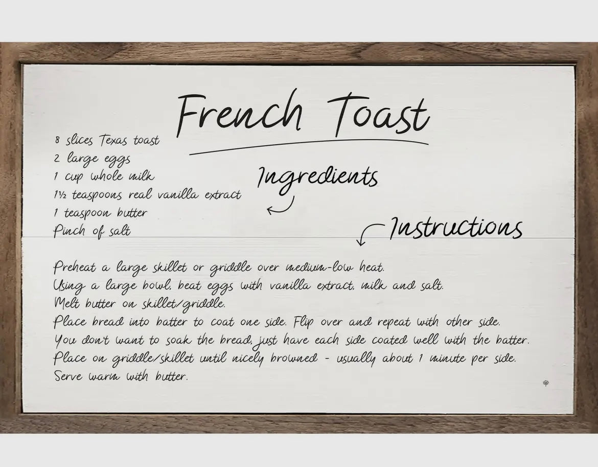 French Toast Recipe