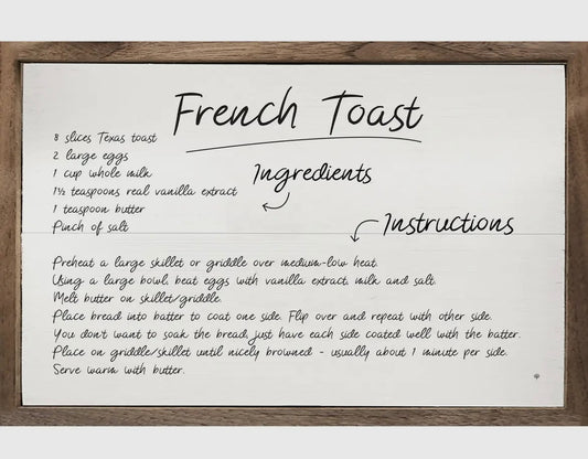 French Toast Recipe