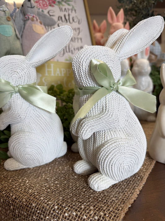 White bunny