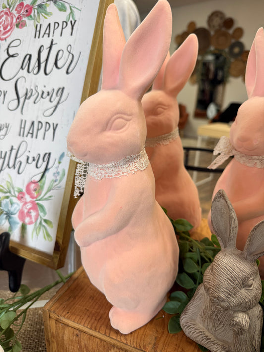 Pink velvet bunny