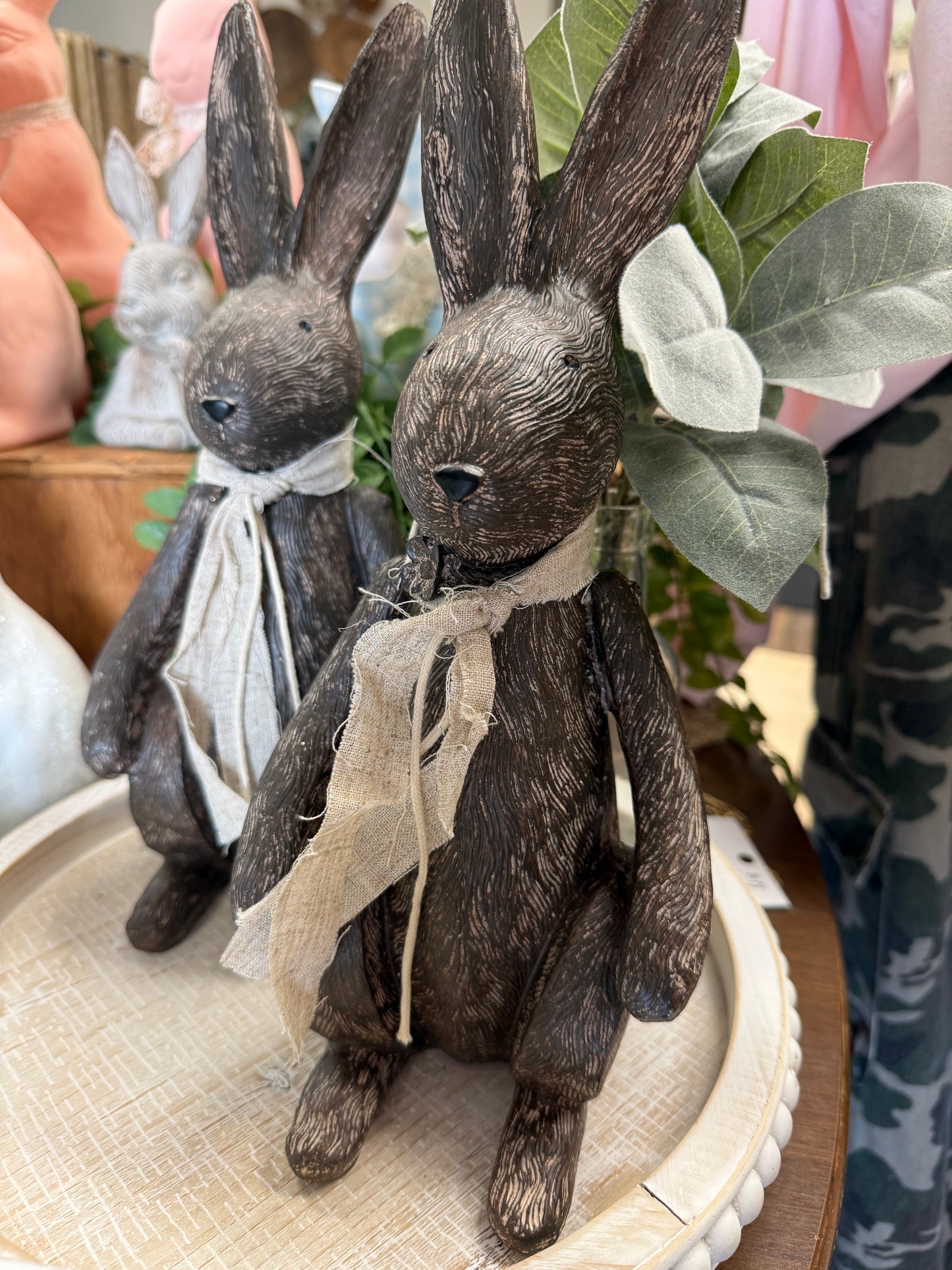 Brown Rustic Bunny