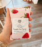 Strawberry reusable sponge