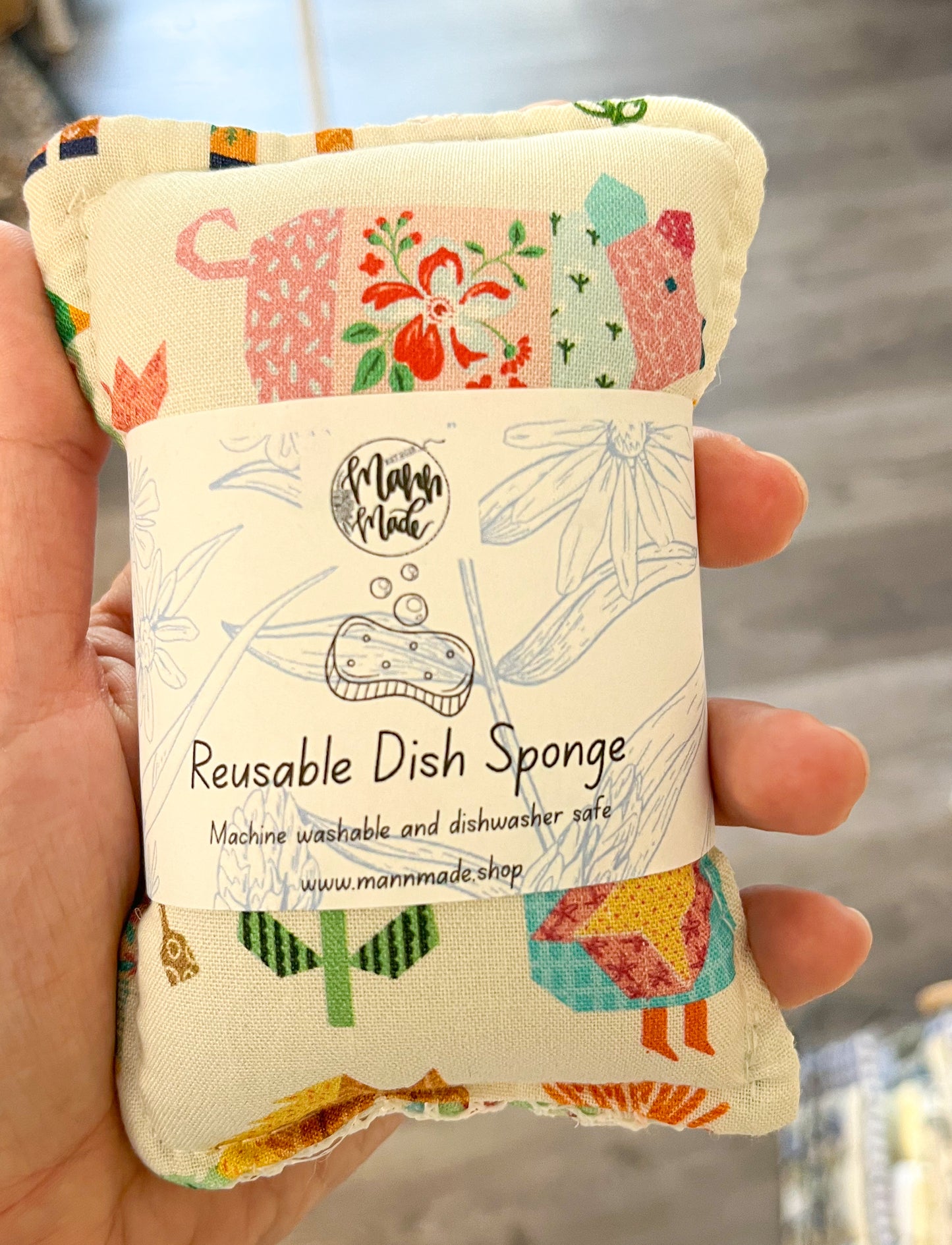Farmhouse reusable sponge