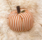 Striped Plush Pumpkins