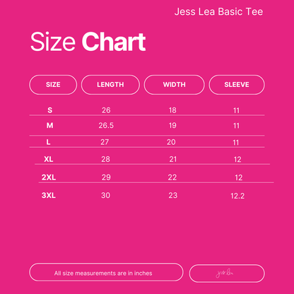 Jess Lea Basic Tee- White