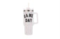 Fully Covered Rhinestone Game Day Theme 40 oz Tumbler Cup- available in 2 colors